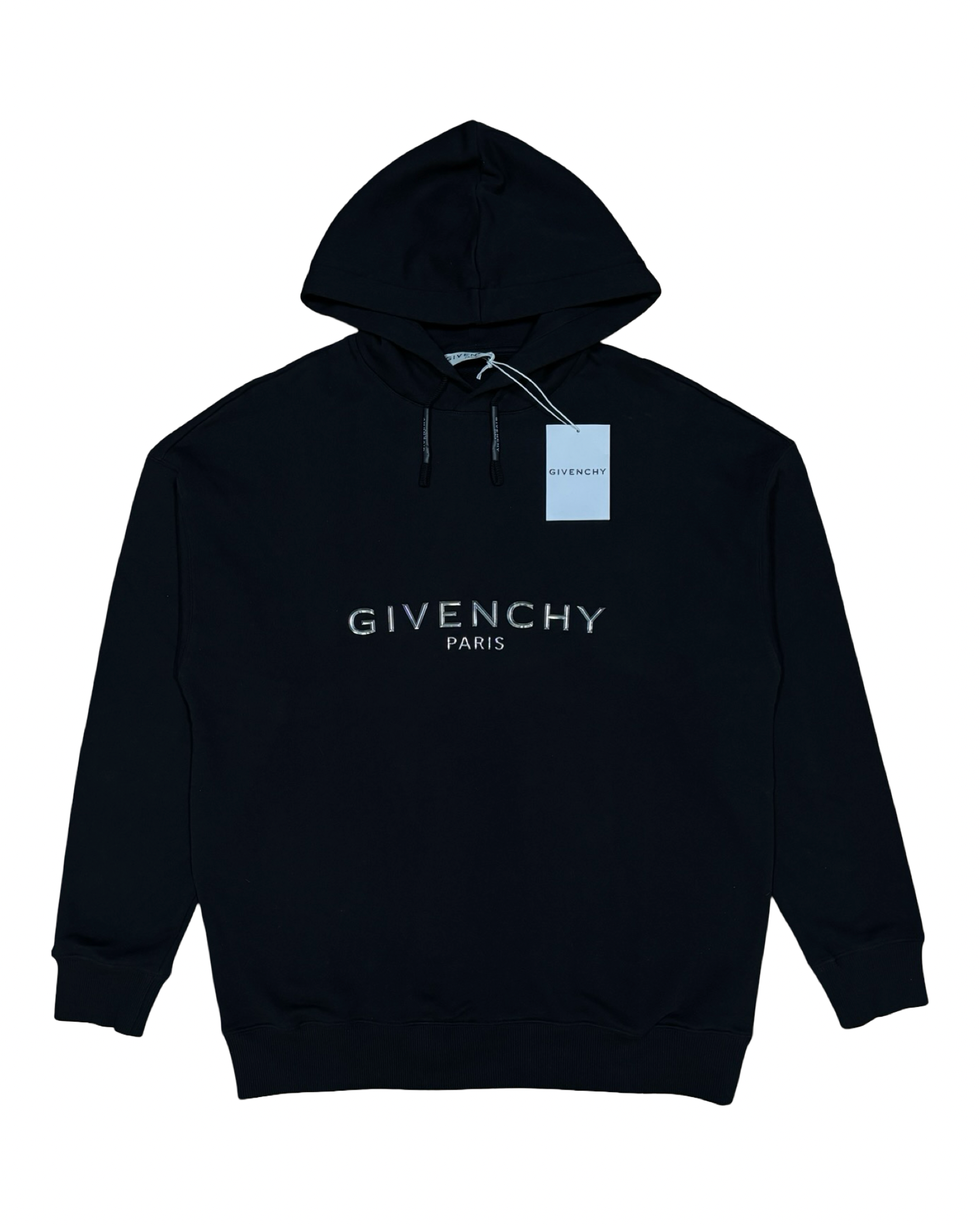 GIVENCHY PARIS 3D METAL LOGO HOODIE