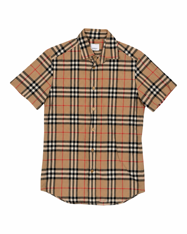 BURBERRY CHECK POLO SHIRT