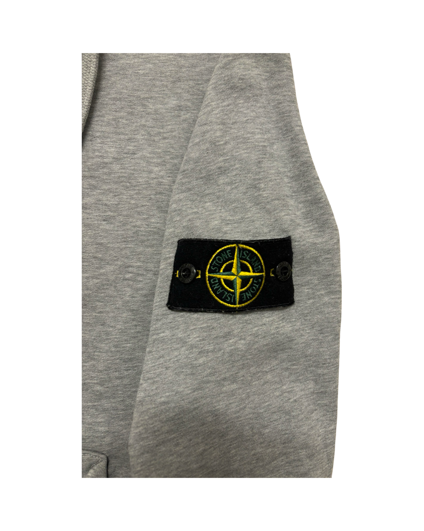 STONE ISLAND ZIP-UP HOODIE