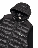 MONCLER LOGO HOODED CARDIGAN
