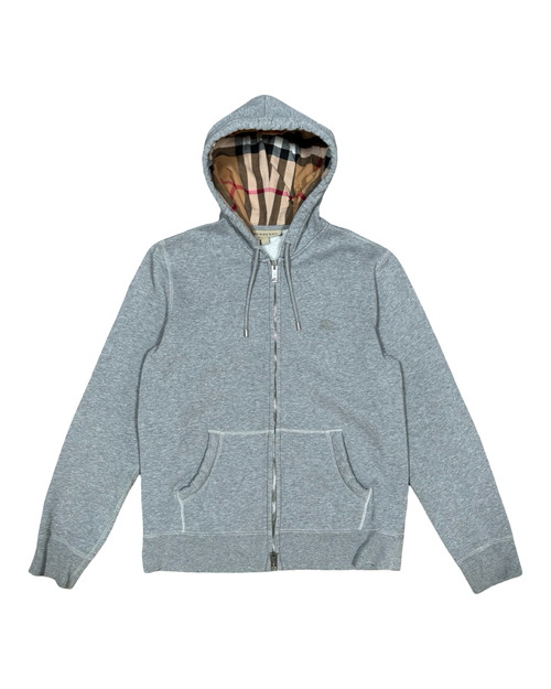 BURBERRY MONOGRAM ZIP-UP HOODIE