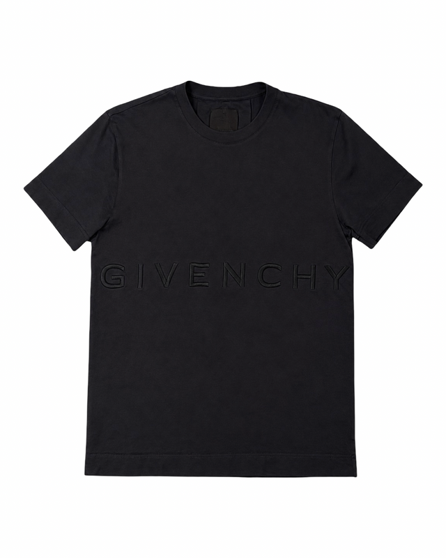GIVENCHY EMBROIDERED LOGO T-SHIRT