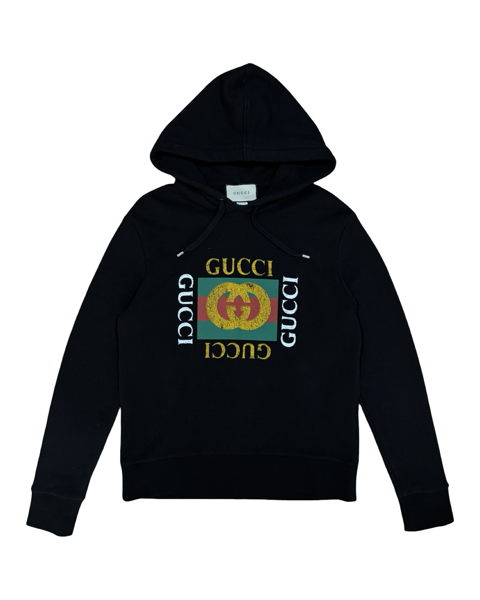 GUCCI ”FAKE LOGO” HOODIE