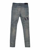 AMIRI SERIF LOGO JEANS