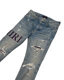 AMIRI SERIF LOGO JEANS