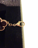 VAN CLEEF & ARPELS ALHAMBRA 18k 5MOTIFS ONYX GOLD BRACELET