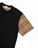 BURBERRY SLEEVE CHECK T-SHIRT