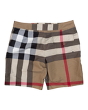 BURBERRY CHECK SWIM SHORTS