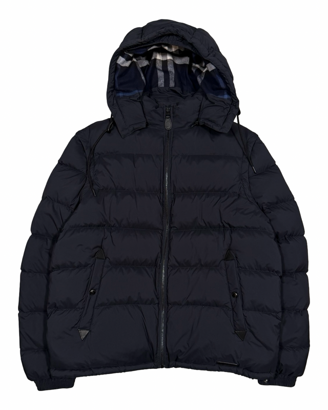 BURBERRY CHECK DOWN JACKET