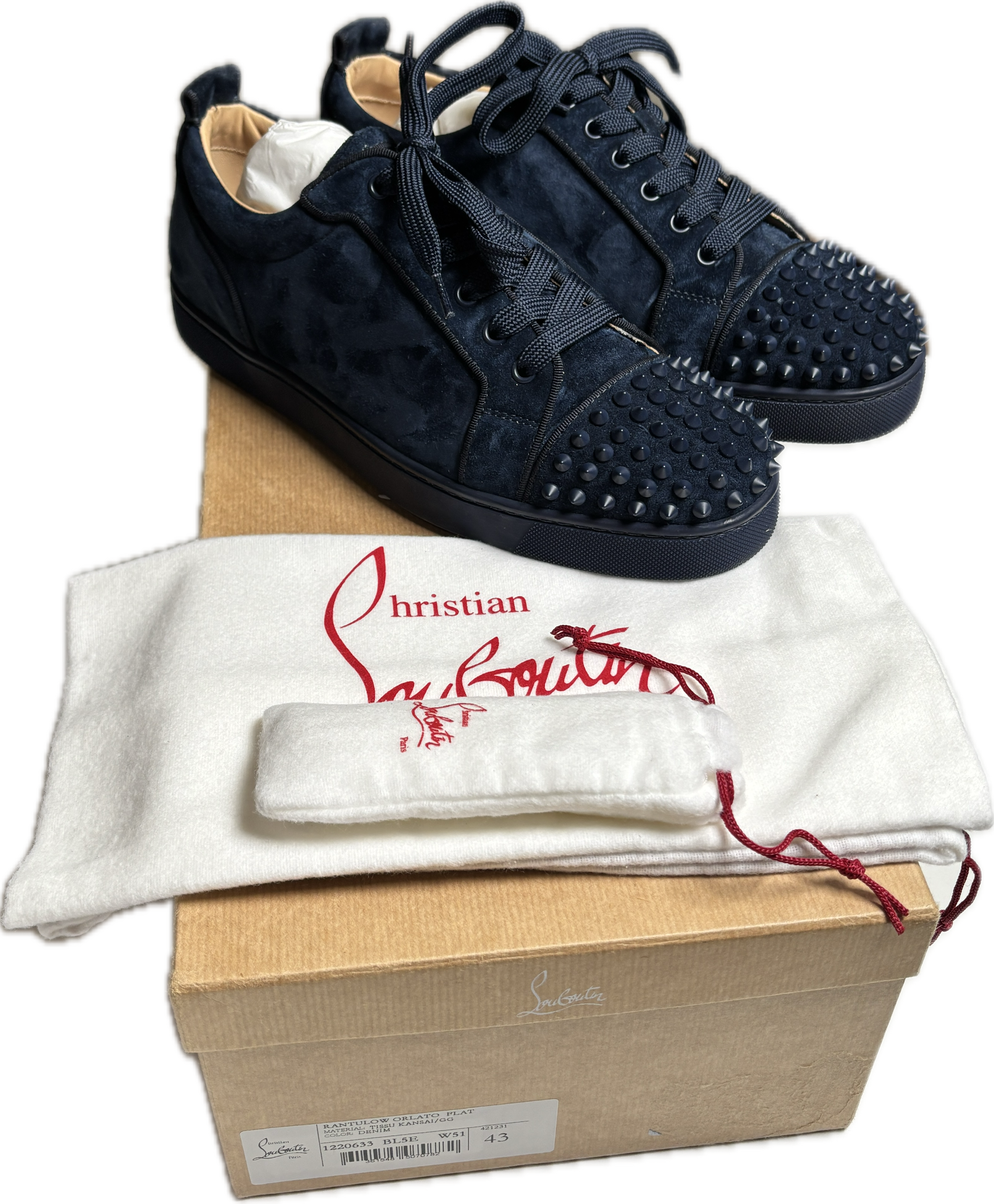 CHRISTIAN LOUBOUTIN JUNIOR SPIKES