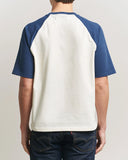 AMI PARIS AMI DE COEUR KNITTED PATCH T-SHIRT