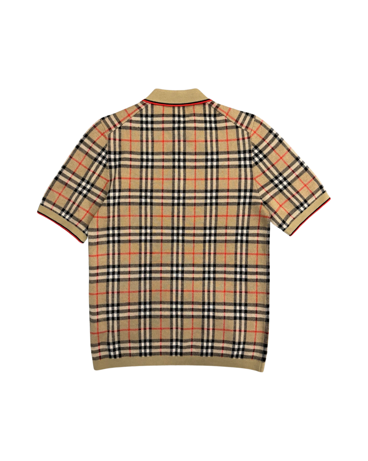 BURBERRY MERINO WOOL POLO