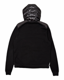 MONCLER LOGO HOODED CARDIGAN