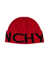 GIVENCHY WOOL LOGO BEANIE