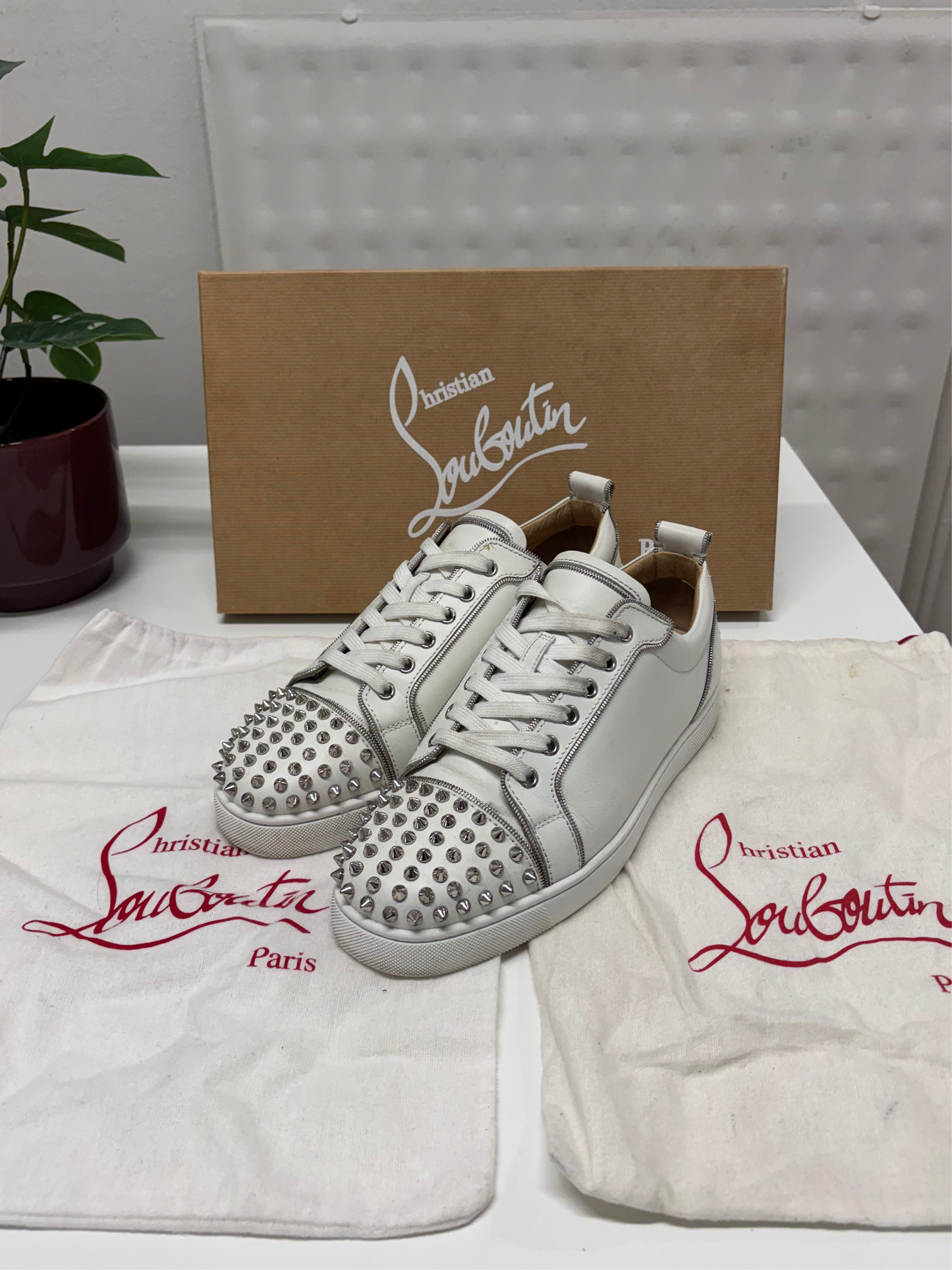 CHRISTIAN LOUBOUTIN JUNIOR SPIKES