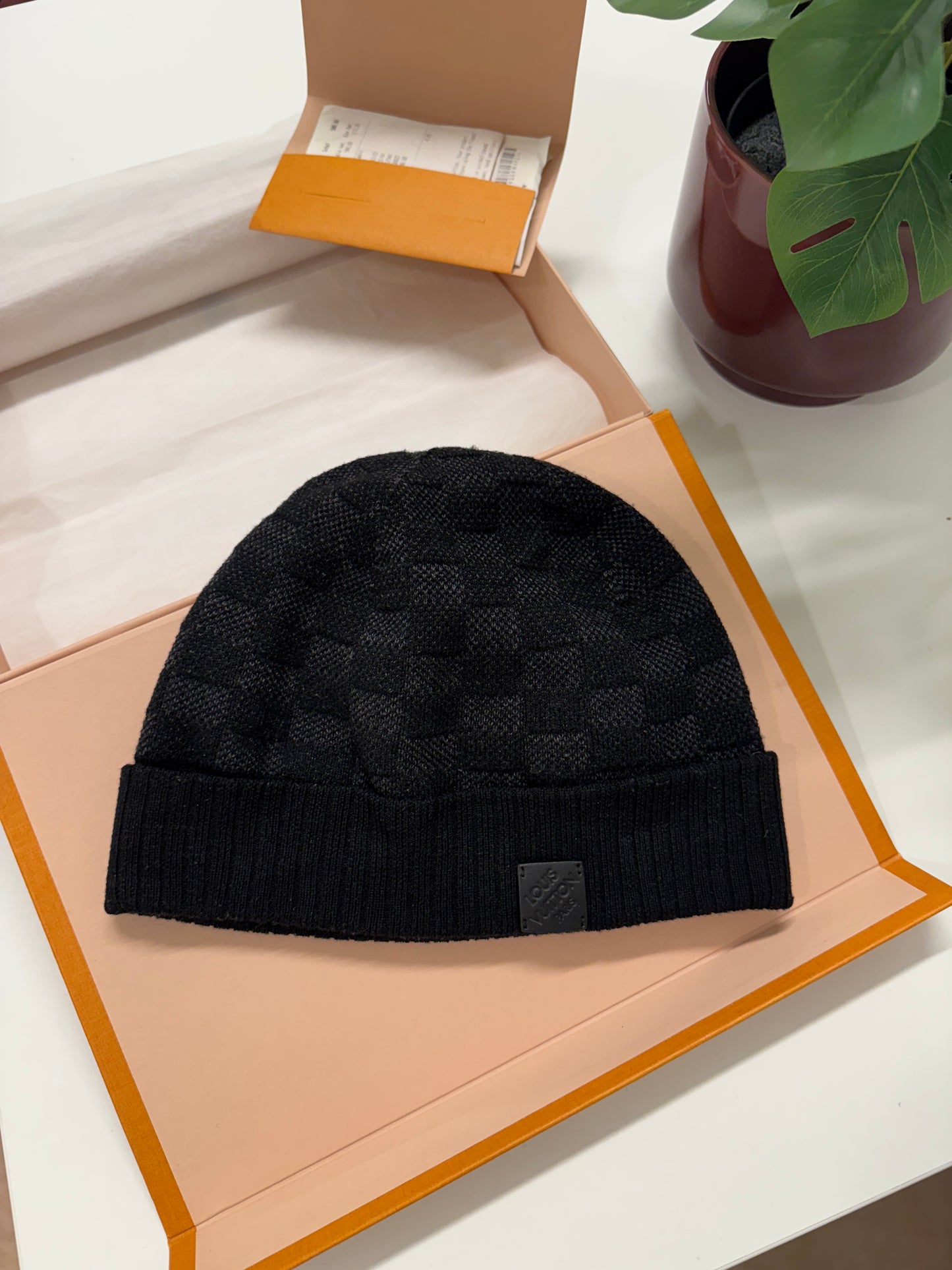 LOUIS VUITTON DAMIER BEANIE