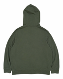 BURBERRY CHECK ZIP-UP HOODIE