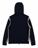 BURBERRY CHECK ZIP-UP