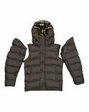 BURBERRY CHECK DOWN JACKET