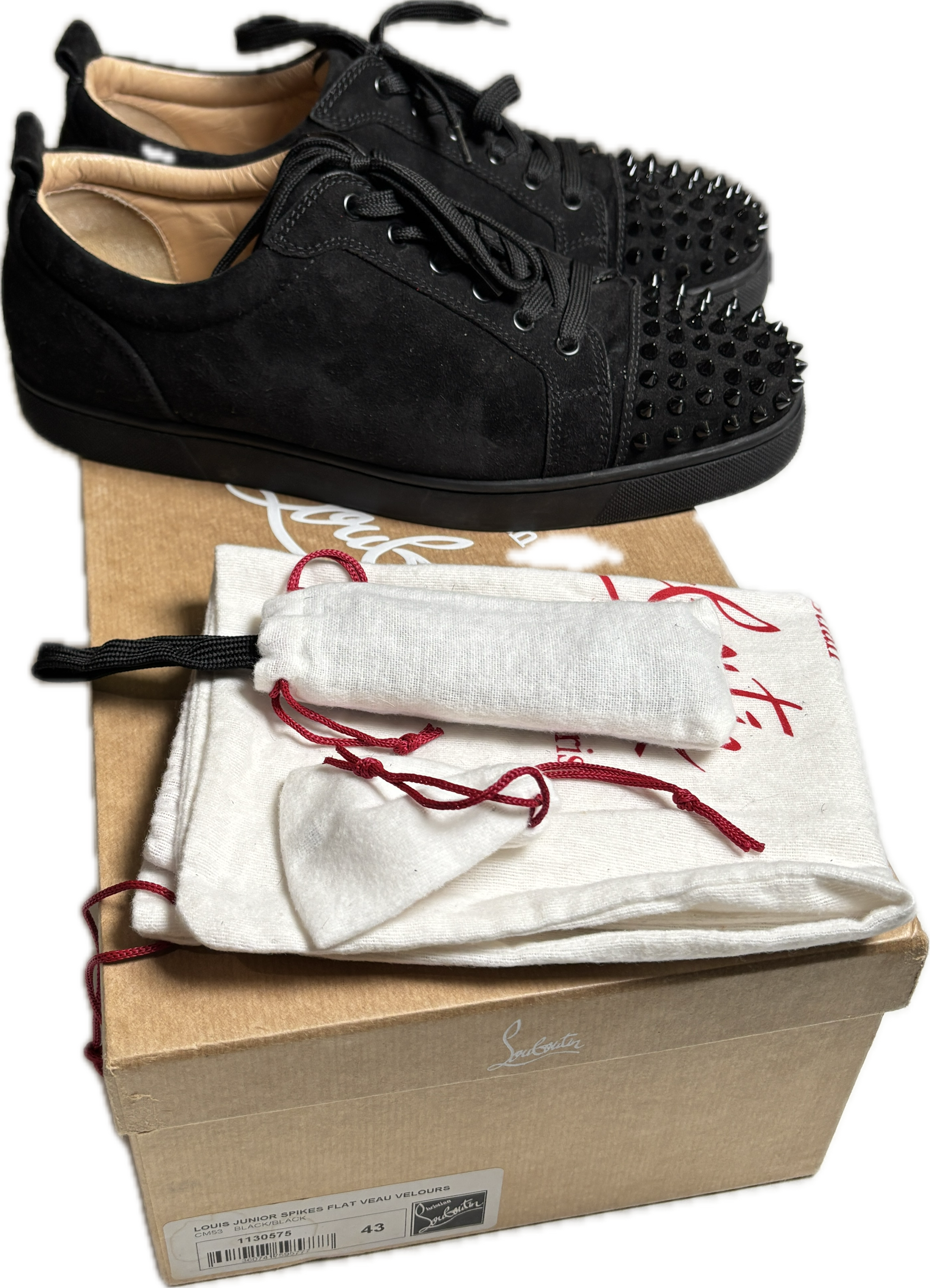 CHRISTIAN LOUBOUTIN JUNIOR SPIKES