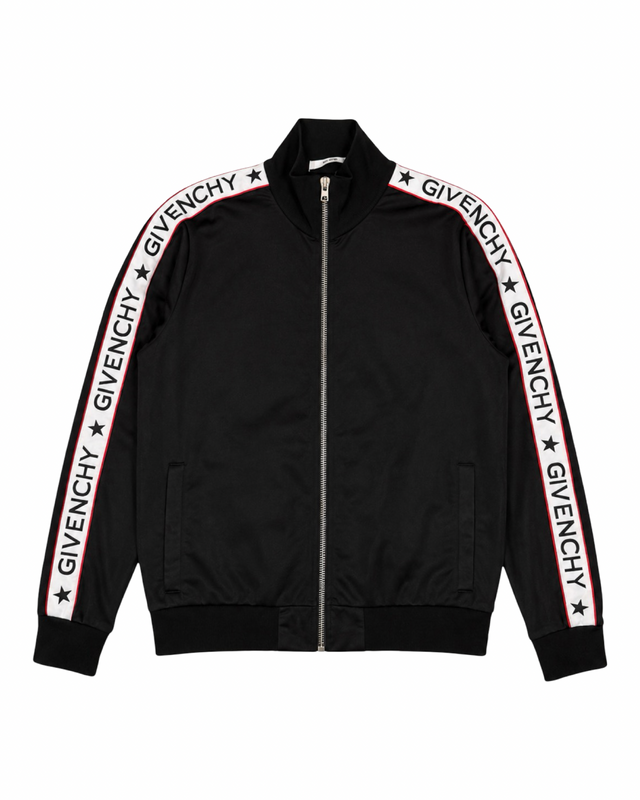 GIVENCHY SHOULDER TAPE TRACK JACKET