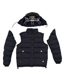 BURBERRY CHECK DOWN JACKET