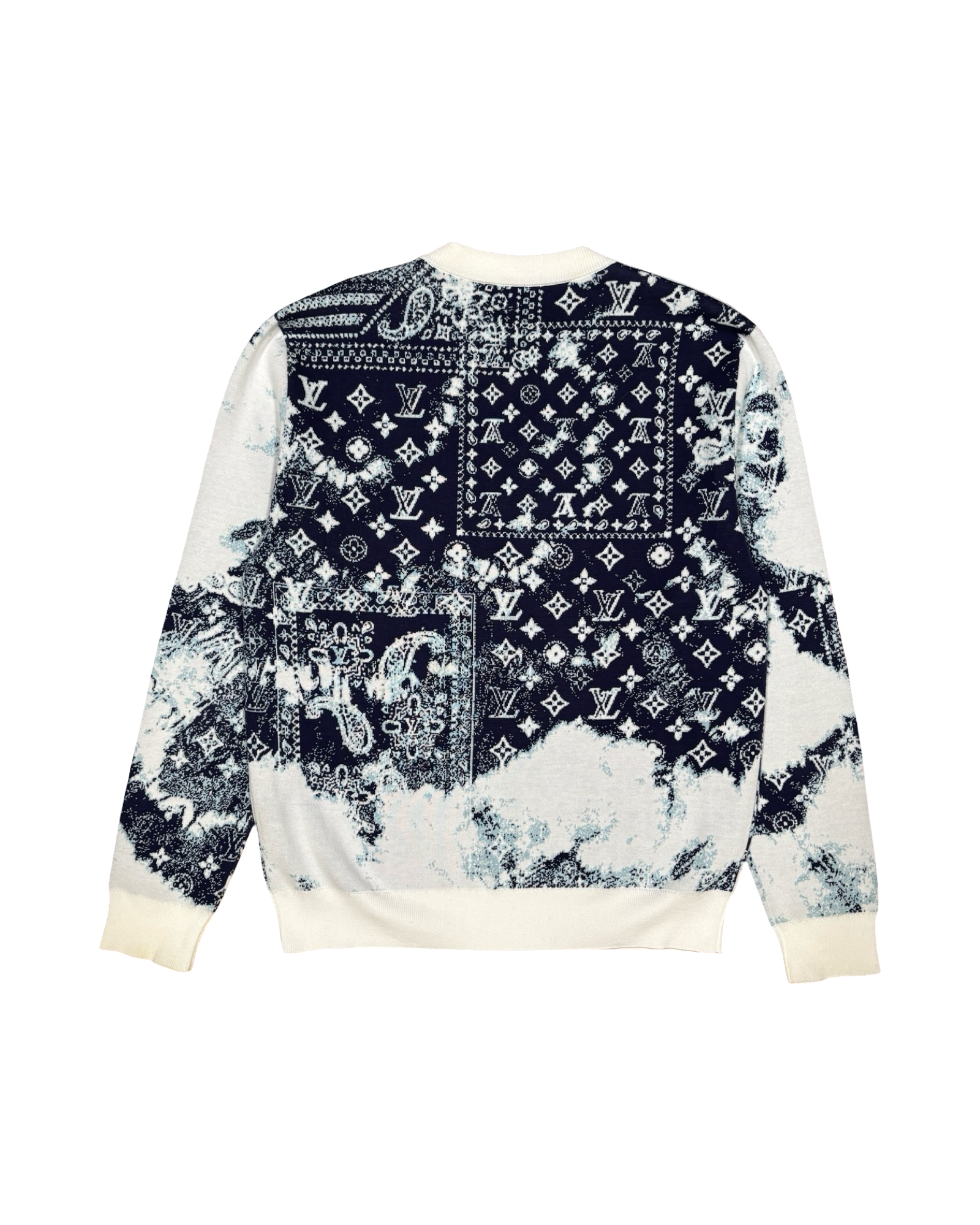 LOUIS VUITTON MONOGRAM BANDANA CREWNECK