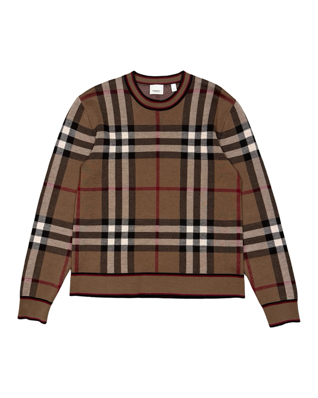 BURBERRY CHECK PUSERO
