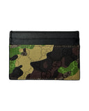 GUCCI GG CAMOUFLAGE CARD HOLDER