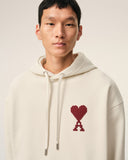 AMI PARIS AMI DE COEUR ZIGZAG EMBROIDERED HUPPARI