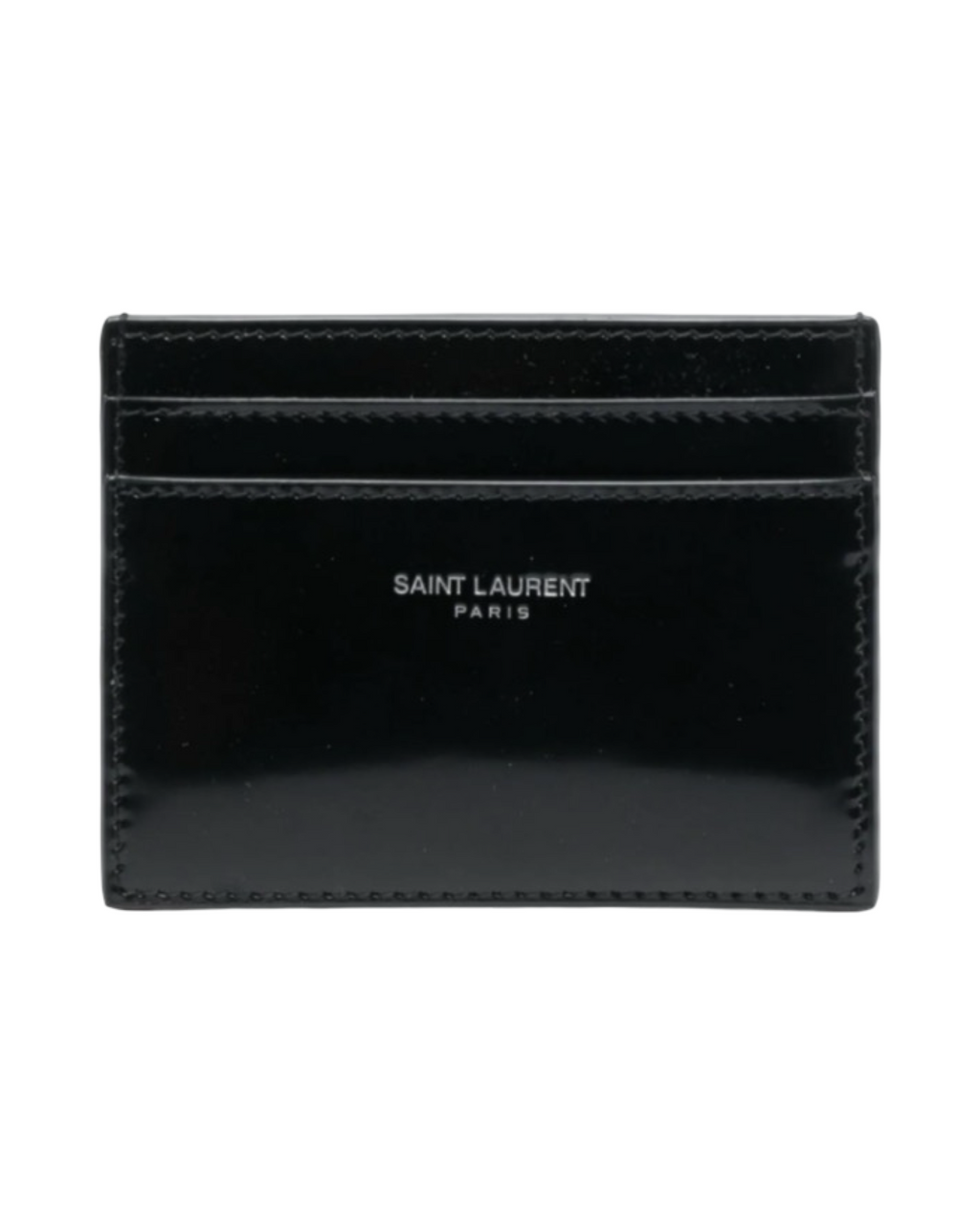 SAINT LAURENT LEATHER CARD HOLDER