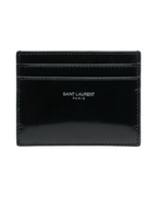 SAINT LAURENT LEATHER CARD HOLDER
