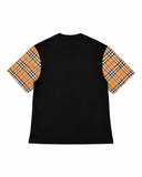 BURBERRY CHECK SLEEVE T-SHIRT