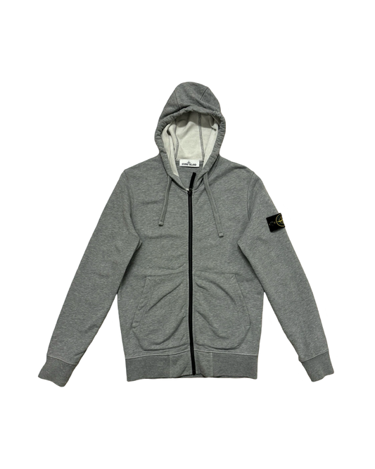 STONE ISLAND ZIP-UP HOODIE