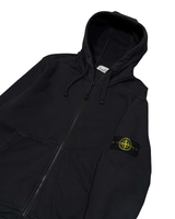STONE ISLAND LOGO ZIP-UP