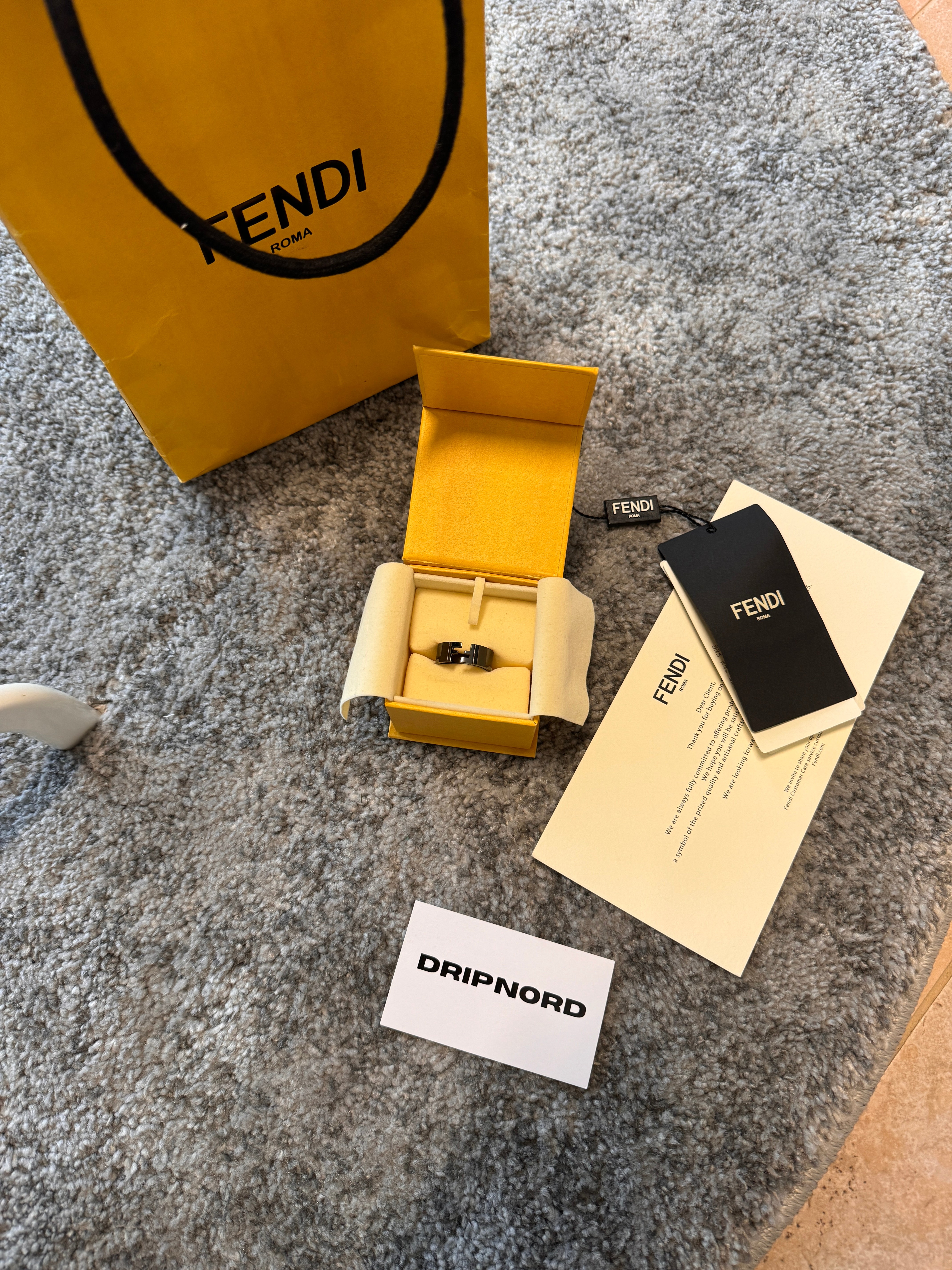 Fendi open ring cheapest