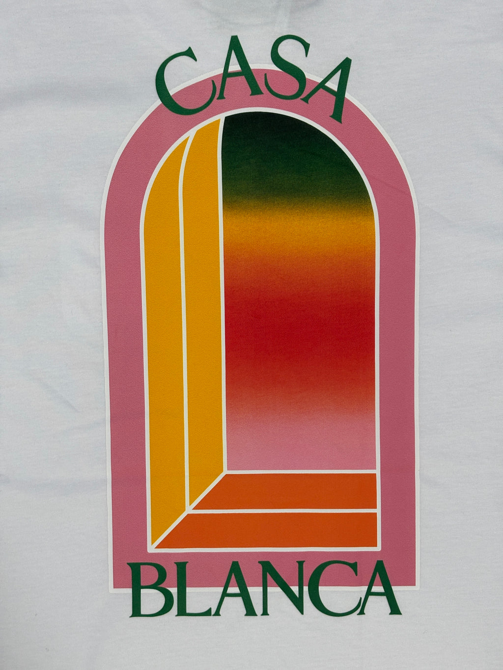 CASABLANCA GRADIENT ARCH T-SHIRT