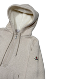 MONCLER WOOL AND CASHMERE HOODIE