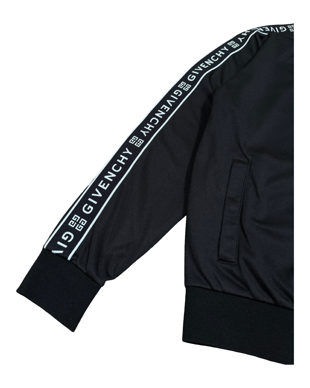 GIVENCHY SHOULDER TAPE TRACK TOP