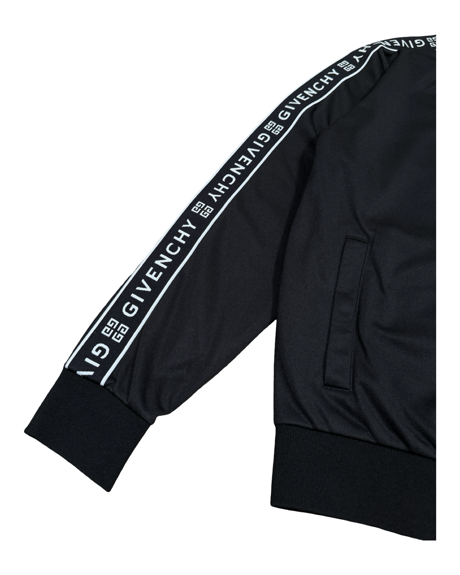 GIVENCHY SHOULDER TAPE TRACK TOP