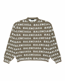BALENCIAGA ALL OVER LOGO NEULE