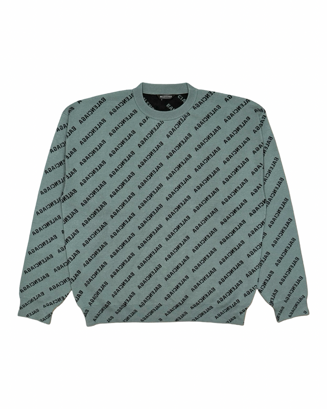 BALENCIAGA ALL OVER LOGO NEULE