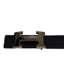 HERMES H LEATHER BELT