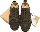 CHRISTIAN LOUBOUTIN JUNIOR SUEDE SNEAKERS