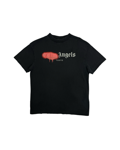 PALM ANGELS TOKYO SPRAYED T-SHIRT