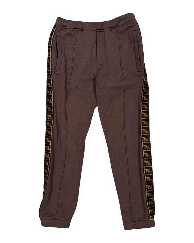 FENDI FF STRIPE SWEATPANTS