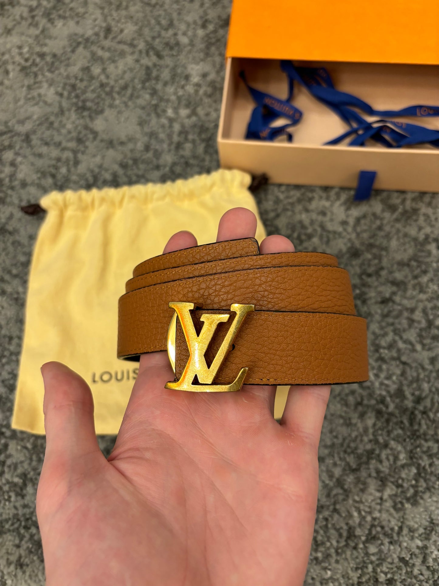 LOUIS VUITTON 30MM REVERSIBLE BELT