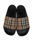 BURBERRY MONOGRAM SLIDES