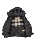 BURBERRY CHECK HOOD JACKET