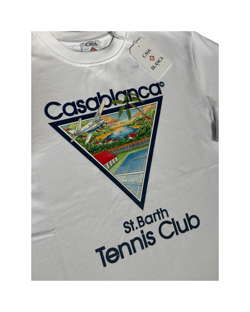 CASABLANCA TENNIS CLUB T-SHIRT